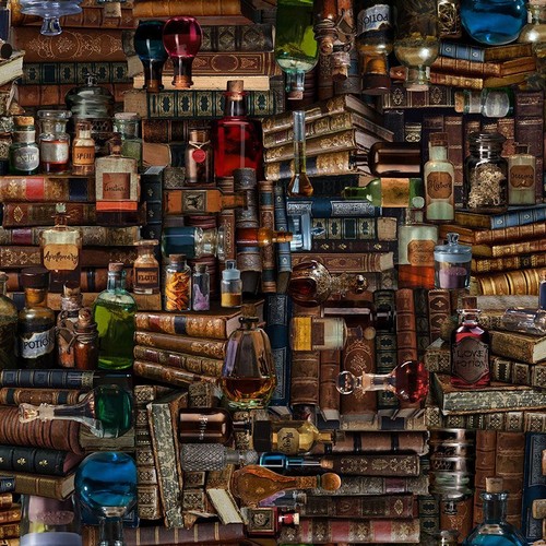 Library fabric bty packed - fabric, bty,